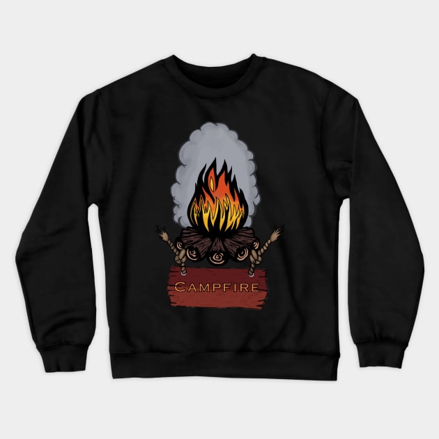 Campfire Crewneck Sweatshirt by Campfirediscord